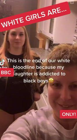 White girls love bbc…