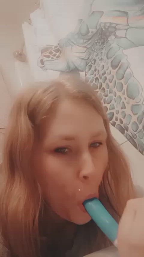 amateur deepthroat homemade white girl gif