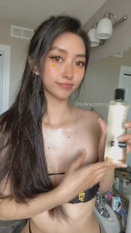 Asian Bikini Boobs gif
