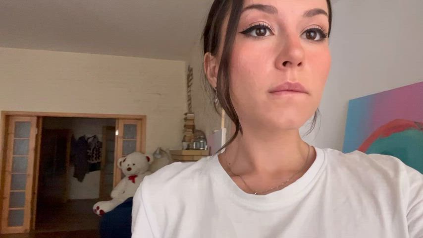 ass big ass brunette cute fansly petite small tits tits r/ddlg gif
