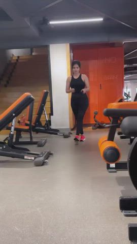 Big Ass Big Tits Busty Curvy Gym Sweaty Sex gif