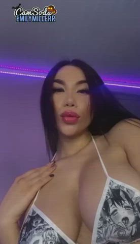 big tits colombian doll dolly little hair latina lips gif