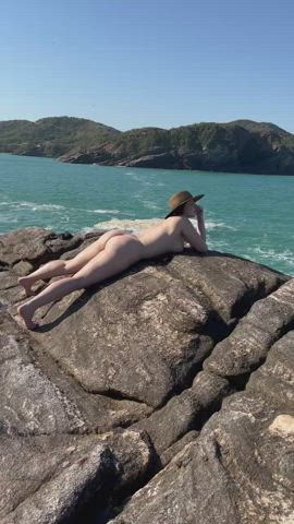 Beach Female Nude gif