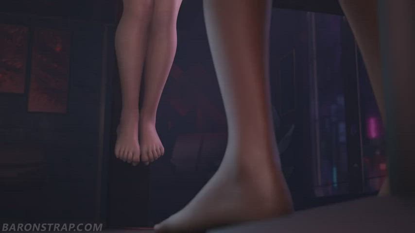 3d animation bondage lesbian rule34 gif