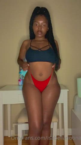 Big Tits Ebony Thick Titty Drop gif