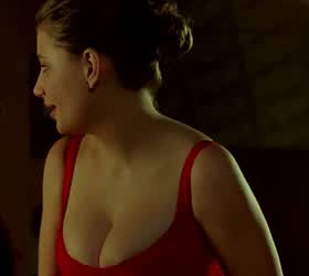 Busty Italian-Spanish actress Miriam Giovanelli in "Sex, Party And Lies"