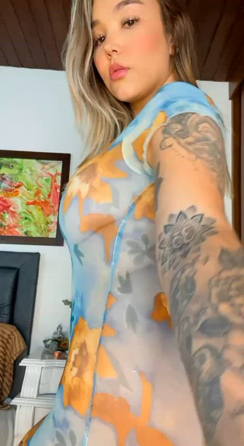 amateur big ass blonde homemade nsfw onlyfans solo tiktok gif