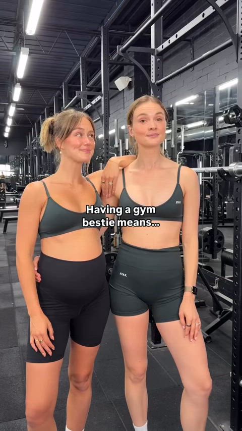 australian celebrity clothed gym pregnant gif