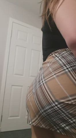 Ass Fart Skirt Tights gif