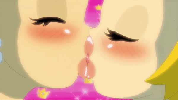 Hentai Kissing Yuri gif
