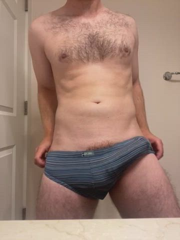 big dick jock solo thick cock underwear gif