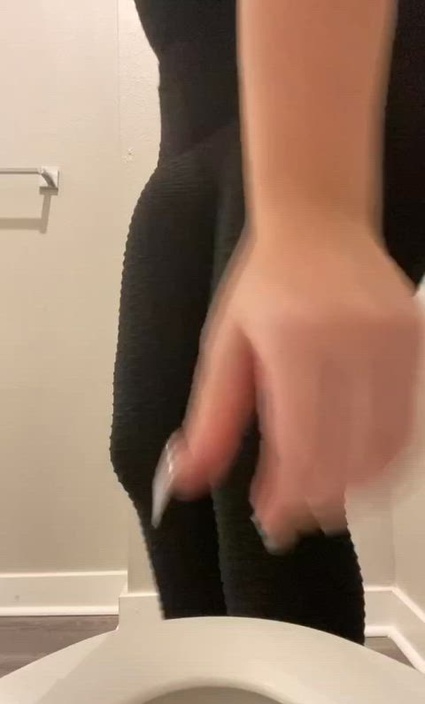 asshole bathroom dirty talk fetish talking dirty toilet gif