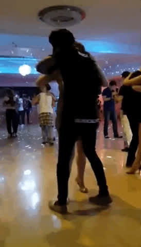 Asianhotwife Bull Cheating Cuckold Dancing Humping Public Slow Watching Porn GIF