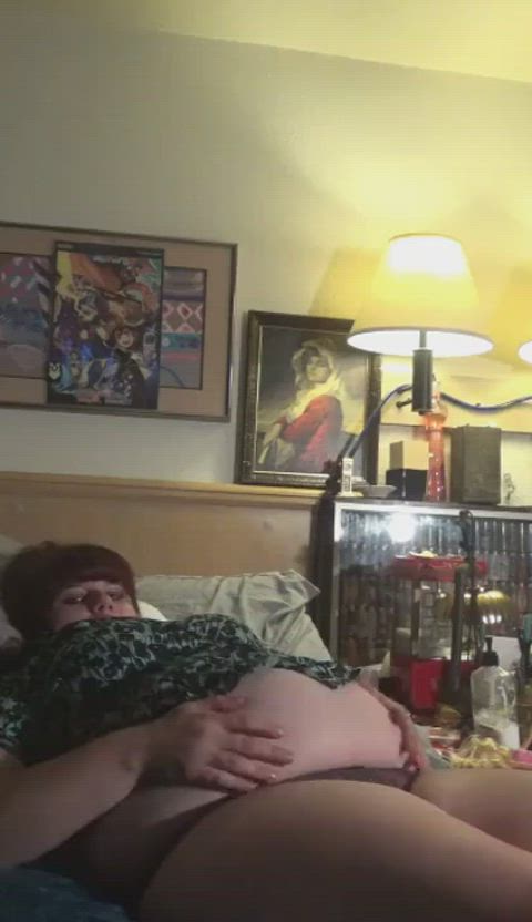 bbw jiggle belly gif