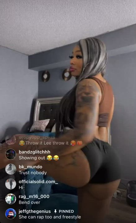 Ass Ebony Shaking Twerking gif