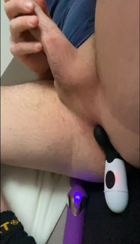 amateur anal ass big dick dildo jerk off male masturbation masturbating sex toy gif