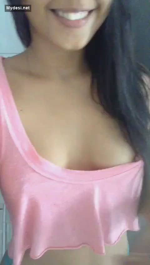 desi nipple play nipslip selfie smile amateur-girls gif