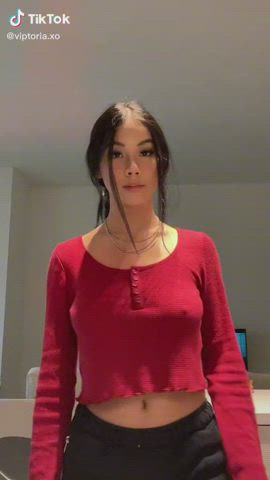 asian tiktok tits gif