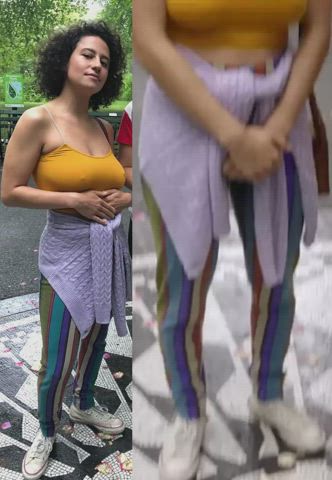 ilana glazer riding tits gif