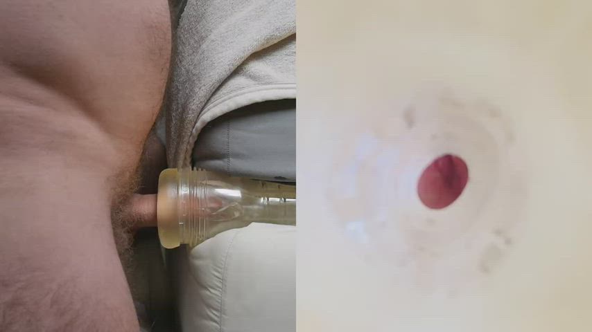 Cumshot Cut Cock Fleshlight Gay Porn