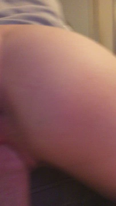 amateur ass big dick creampie pussy reverse cowgirl teen gif