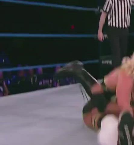 Big Tits Celebrity Wrestling gif