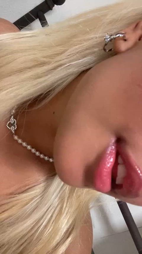 babecock big dick blonde clothed cock worship sfw slut tease teen tiktok gooning-and-edging-for-goddess