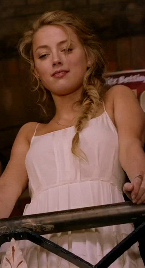 amber heard celebrity dress female gif