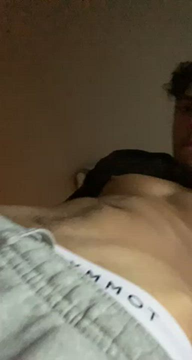 Pulling my dick out while my friend is in the other room, I’ll whip it out anywhere