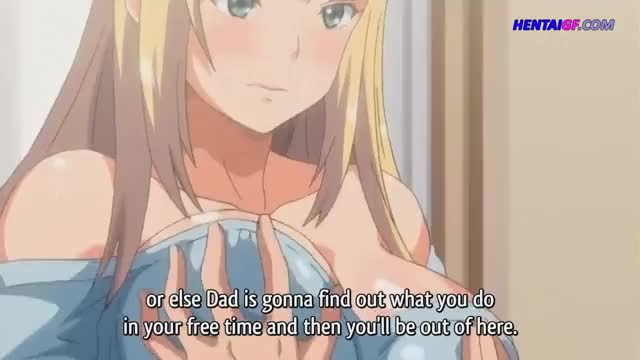 brother seduces busty little sister - Hentai