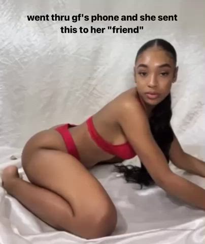 amateur ass bending over big ass cheating ebony lingerie twerking gif