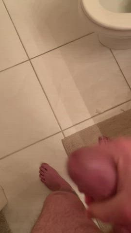 Cock Cumshot Tribute gif