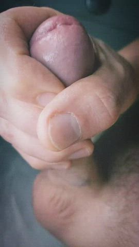 cock cum cumshot erection male masturbation milking orgasm slow motion solo gif