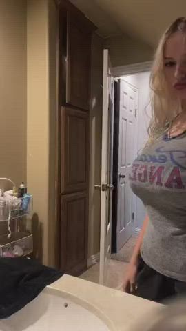 babe big tits tits gif