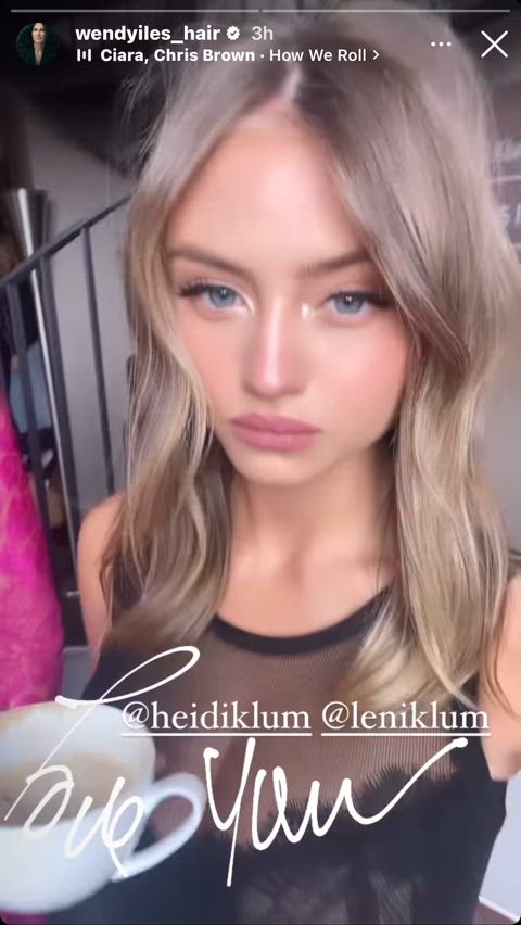 blonde cute german gif