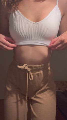 blonde onlyfans tits gif