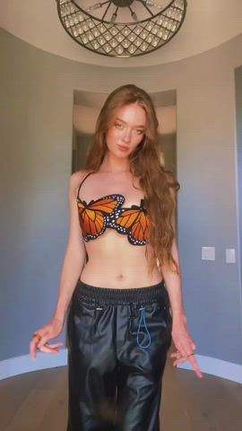 Dancing Redhead TikTok gif