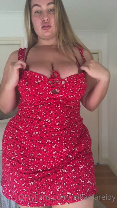 Big Tits Boobs Dress Sensual gif