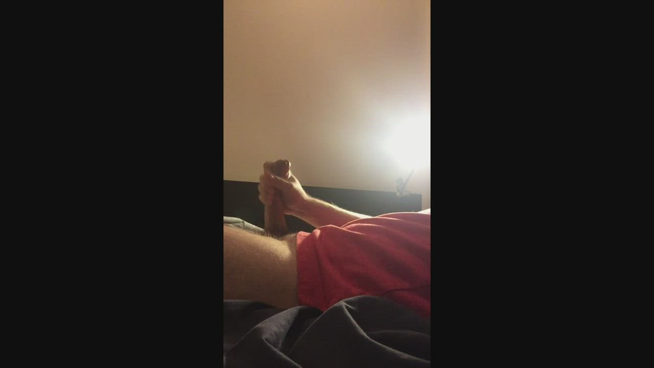 Big Dick Cumshot Jerk Off gif