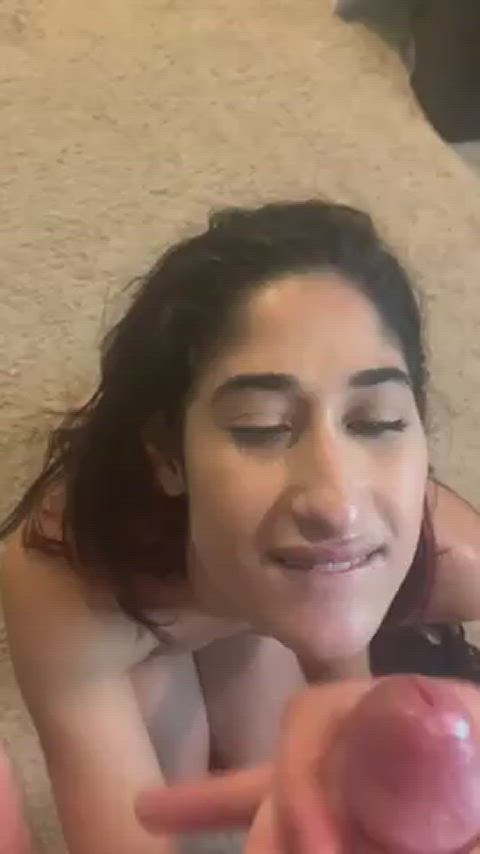 amateur cum cumshot cumshots facial facial expression pov cumslut gif