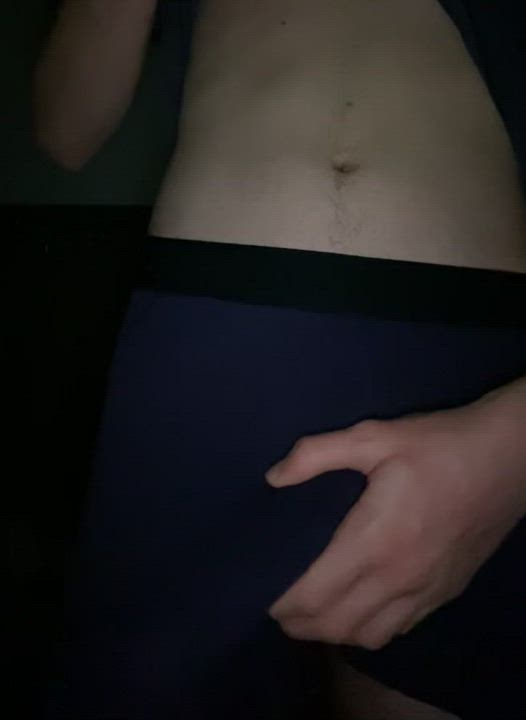 How many of you would suck my huge white cock?{18}