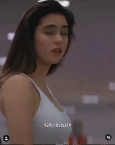 Celebrity Jennifer Connelly Riding gif