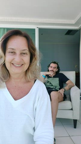 Brazilian Couple Hotwife MILF Real Couple gif