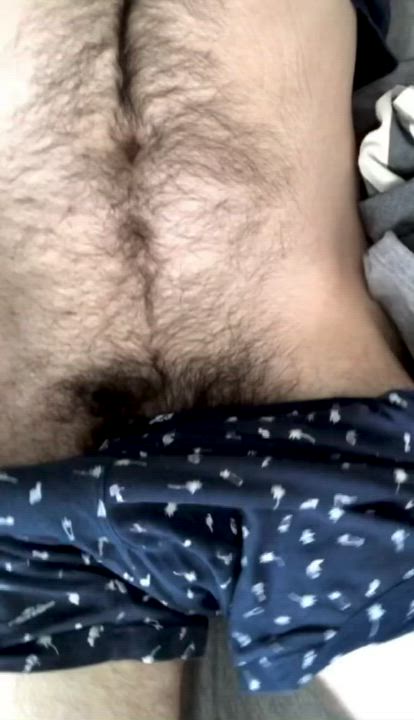 Lazy Sunday bush and boner