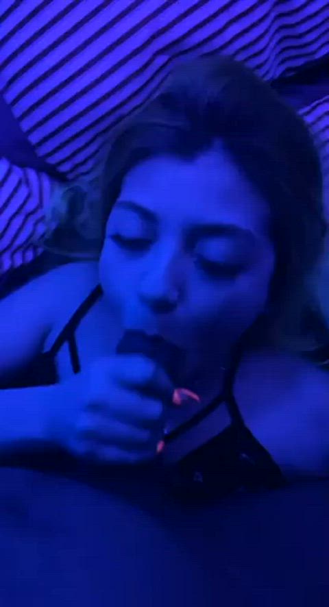 bbc blowjob night white girl gif