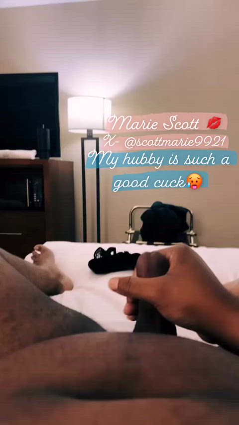 Hubby Was Being A Good Cuck🤭