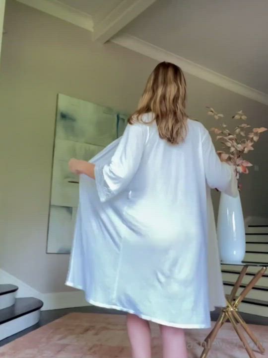 Nude Robe Striptease gif