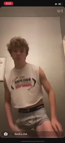 Big Dick Teasing Twink gif