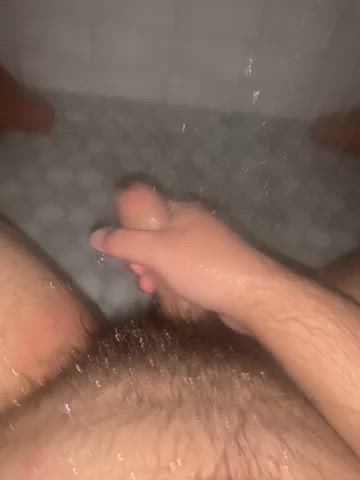 Jerk off in the shower