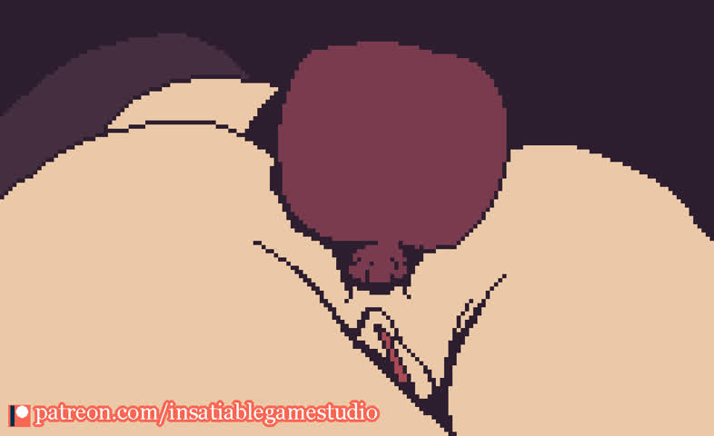 adult game anal anime big ass cock cute gamer girl nsfw pixelated sex gif